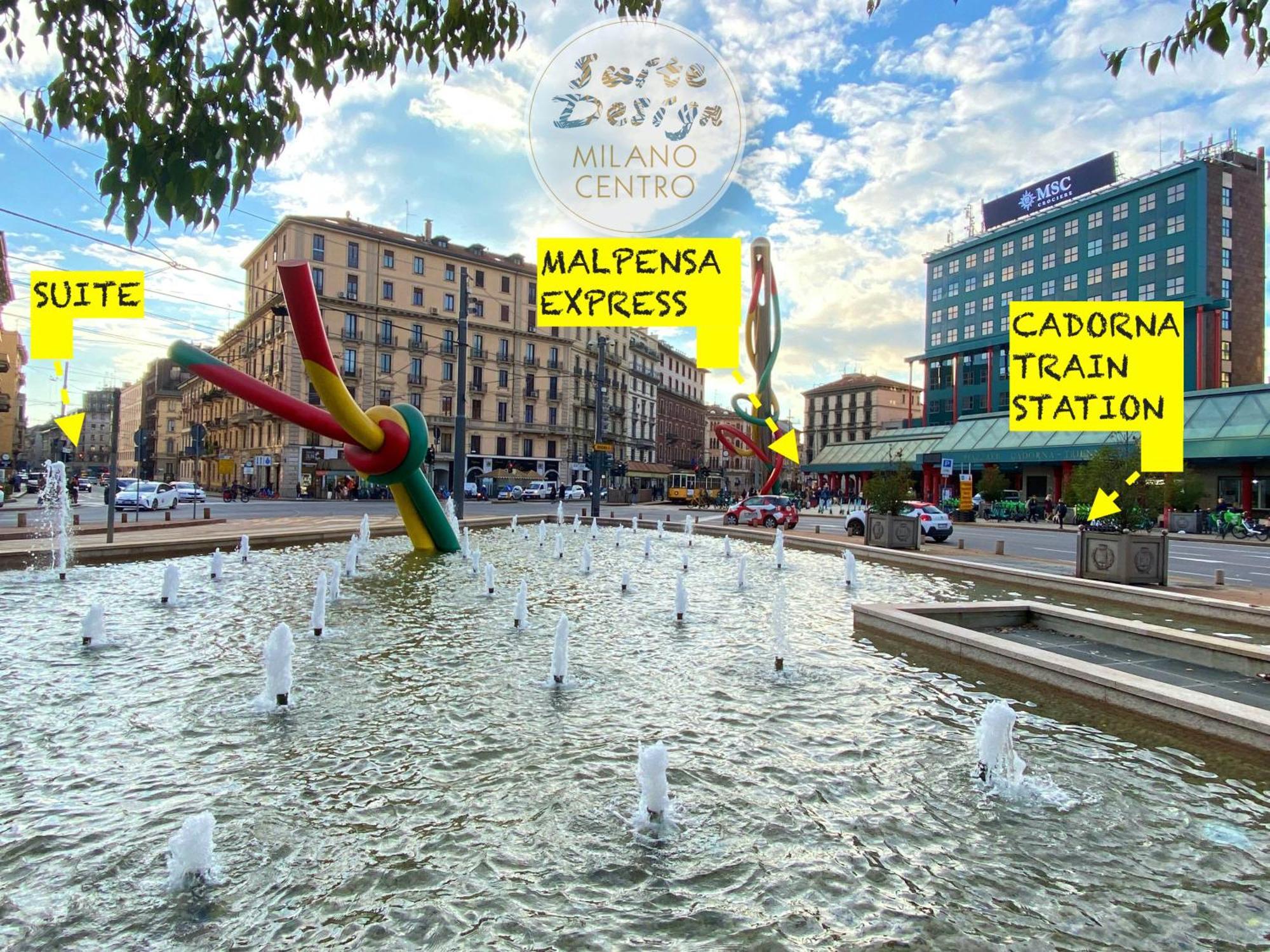 Suite Design Milano Centro Castello-Sforzesco-Cenacolo Kültér fotó